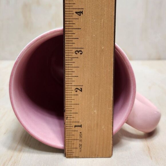 Does this Ring Make me Look Engaged Mug Coffee Tea Pink White Hot Cocoa - Picture 7 of 8